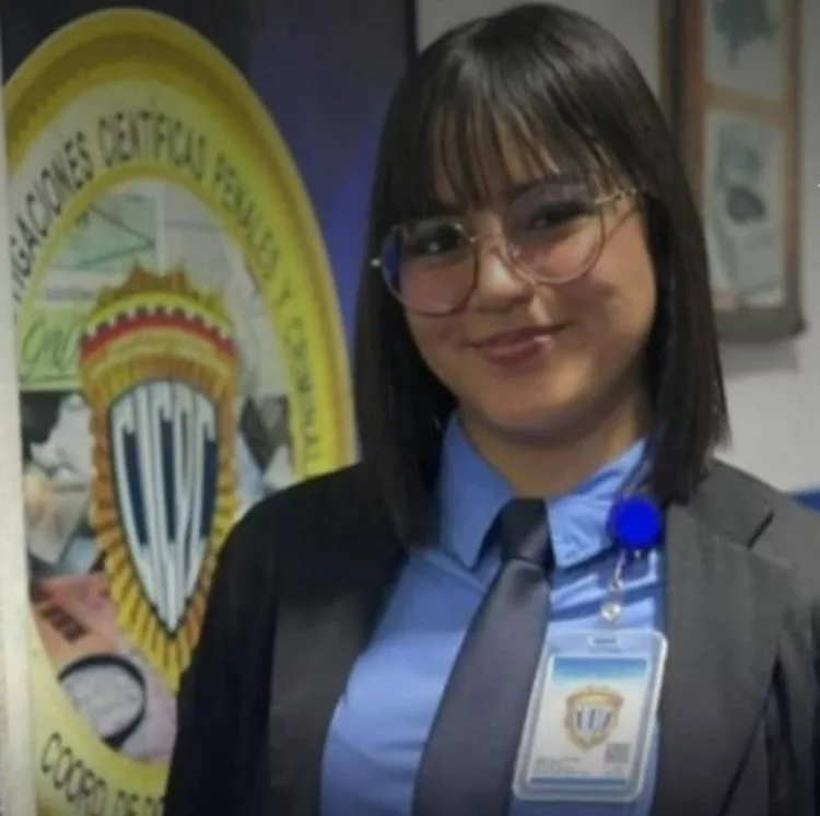 Funcionaria del Cicpc