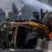 Tres muertos y 10 heridos tras explosión de camión