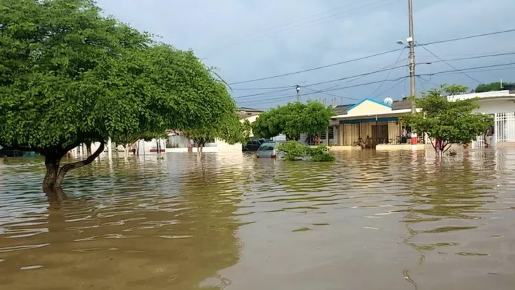 cinco municipios afectados por las lluvias