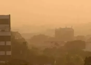 presencia de polvo de Sahara