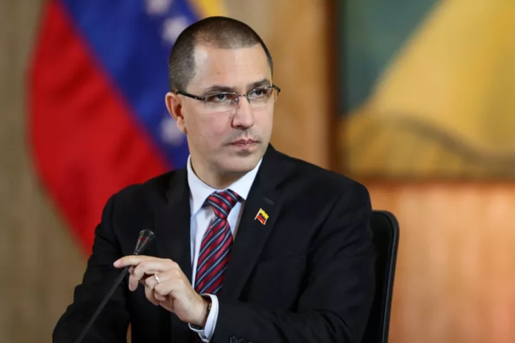 En la imagen, el canciller venezolano, Jorge Arreaza. EFE/Rayner Peña R./Archivo