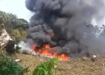 Se estrelló avión de la Fuerza Aérea Colombiana