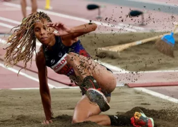 Yulimar Rojas hizo un 14.86 metros.