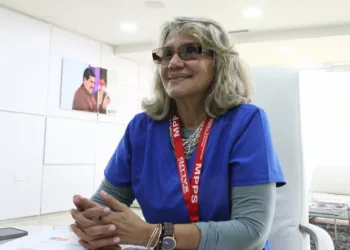 Nurami Gutiérrez, ministra de Salud.