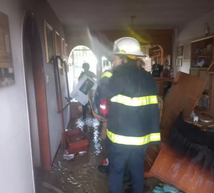 incendio en un apartamento