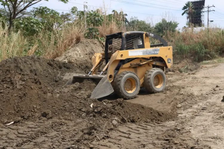 mantenimiento en el río