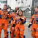Felices, regresaron a tierra los astronautas de la misión Artemis II.