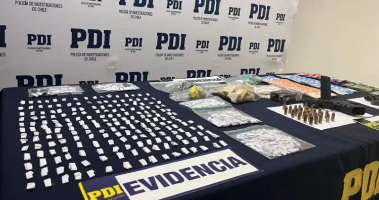 Es la primera vez que autoridades localizan "fentanilo chileno" al sur del país.