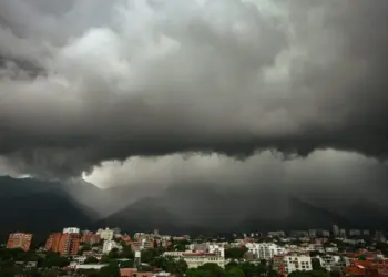 Inameh pronosticó clima variado con precipitaciones en diferentes zonas del país.
