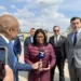Delcy Rodríguez, llegó este domingo a La Haya, en Países Bajos