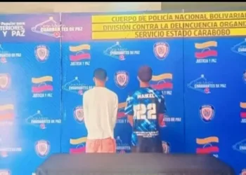 Los detenidos son Edisson Fabricio Pineda Díaz, de 18 años, y a un adolescente de 17 años.