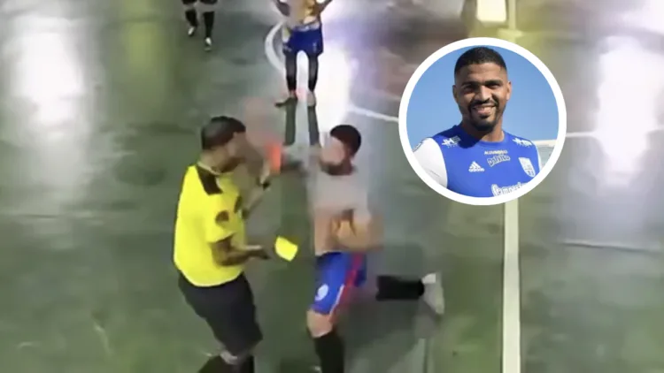 Luis Hernando Blanco Brito agredió a dos árbitros durante un partido en Maracaibo.