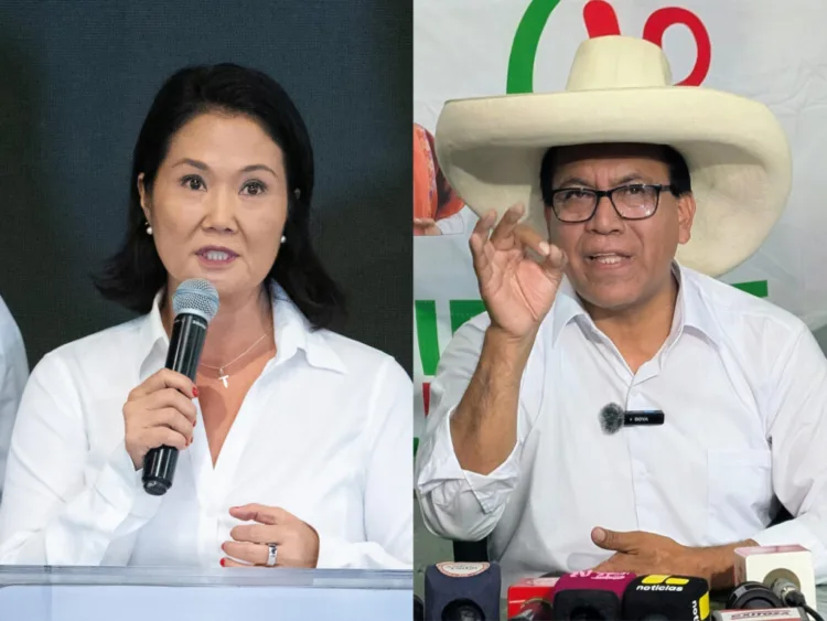 Tanto Keiko Fujimori como Roberto Sánchez tienen alto nivel de rechazo, para la segunda vuelta presidencial.