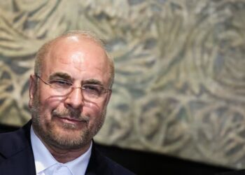 Mohammad Baqer Qalibaf, presidente del Parlamento iraní.