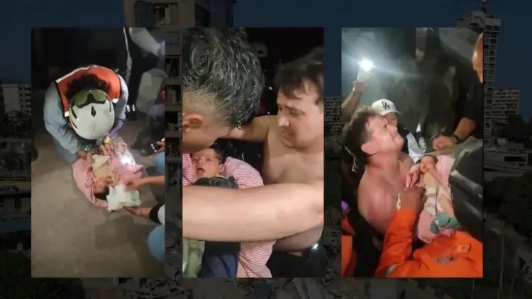 Hechos "milagrosos" también son frecuentes en medio de las tragedias.