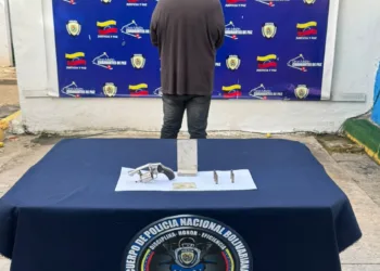 Edgar Eleixerd Rodríguez Páez, detenido.