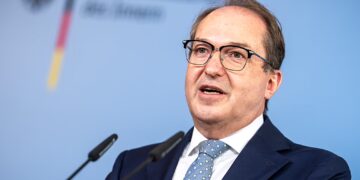 Alexander Dobrindt, ministro del Interior de Alemania.