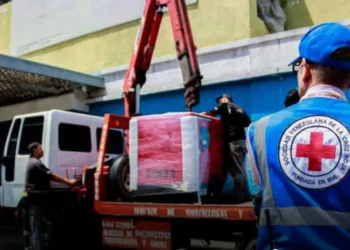 Gran parte de los donativos que recibe Venezuela tras la contingencia, son administrados por la Cruz Roja local.