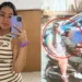 Autoridades colombianas buscan a la conductora de la motocicleta, presuntamente vinculada con el homidicio de María Camila Potosí.