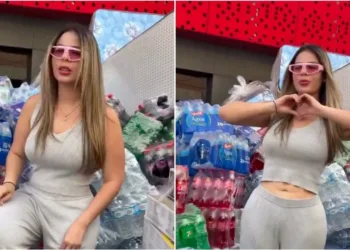 Paola Faria fue duramente criticada por su "actitud de diva" en el lugar de la tragedia.