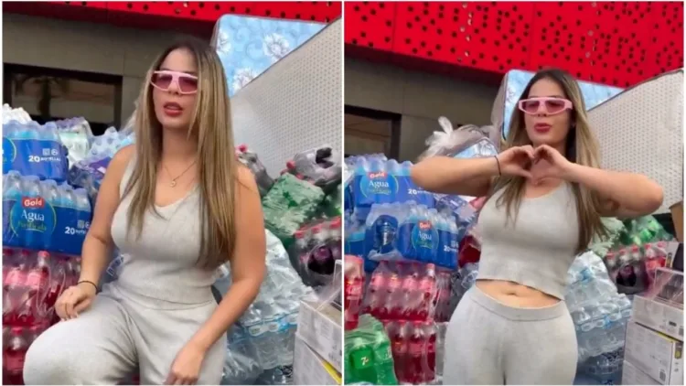 Paola Faria fue duramente criticada por su "actitud de diva" en el lugar de la tragedia.