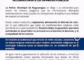 restricción para actividades religiosas