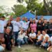 Grupo de 25 expresos políticos del caso Plaza Venezuela, excarcelados de El Rodeo, este 14 de agosto de 2026.
