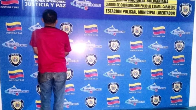 Gustavo Adolfo Moreno Hernández fue detenido por funcionarios de la Estación Policial Parroquial Tocuyito.