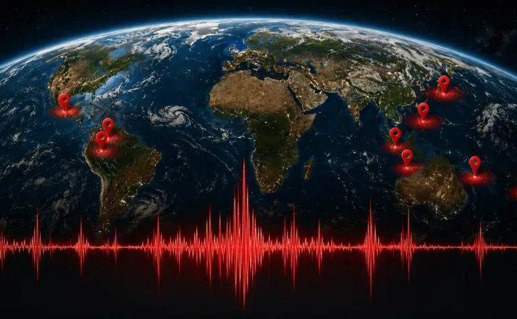 En lo que va de 2026, se han producido 11 terremotos de magnitud 7 o más.