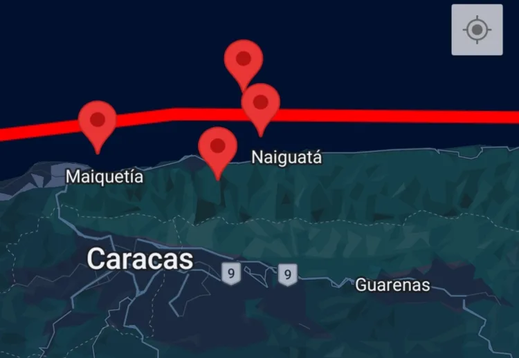Van ocho sismos leves este lunes en Venezuela