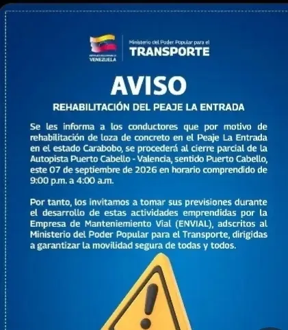 autopista Puerto Cabello