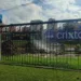 Conductores y transeúntes reportaron el bote de agua en las inmediaciones del Parque Feñalver.