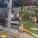 Los autobuses iban de regreso a San Cristóbal tras acudir al encuentro disputado por Carabobo FC por la Liga FUTVE, en Valencia.