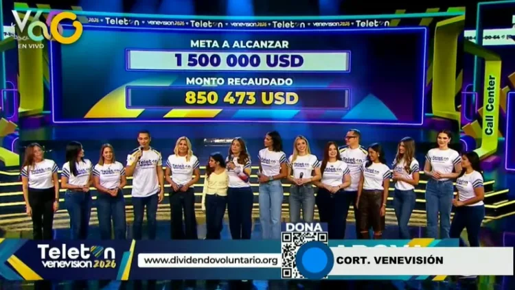 La transmisión comenzó a las 9.00 de la mañana y termina a la media noche.