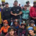 Los funcionarios realizaron aproximadamente 16 horas continuas de labores de rastreo.