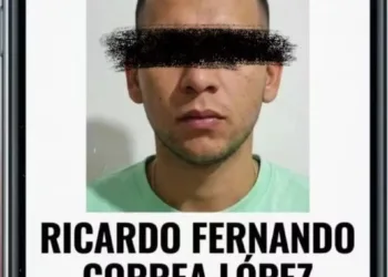 Ricardo Fernando Correa López es el presunto homicida de la empleada de la tienda.