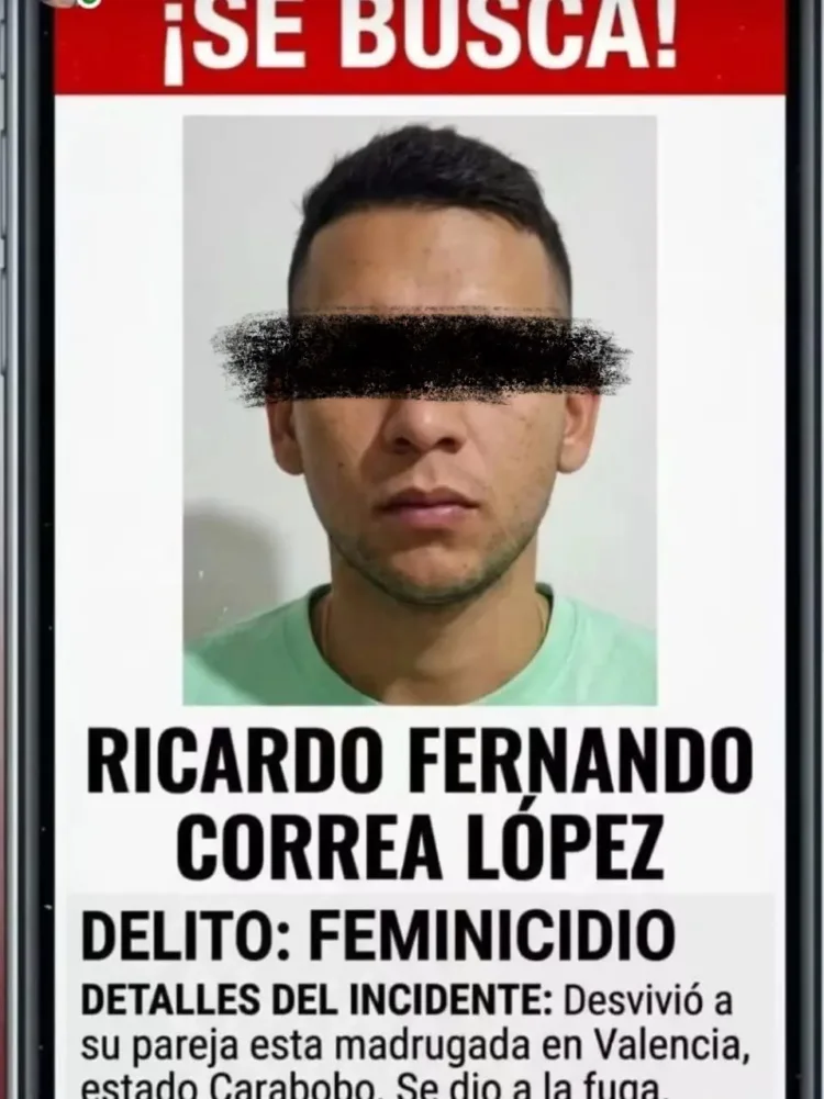 Ricardo Fernando Correa López es el presunto homicida de la empleada de la tienda.
